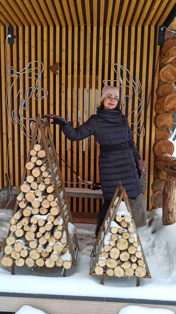 Дровница Ёлочка