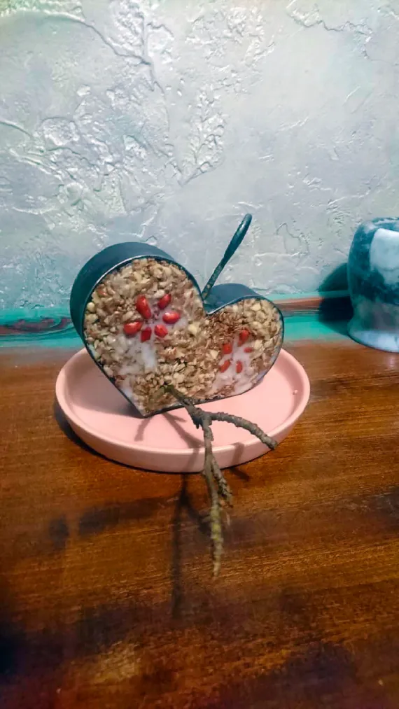 Кормушка для птиц "Сердце"