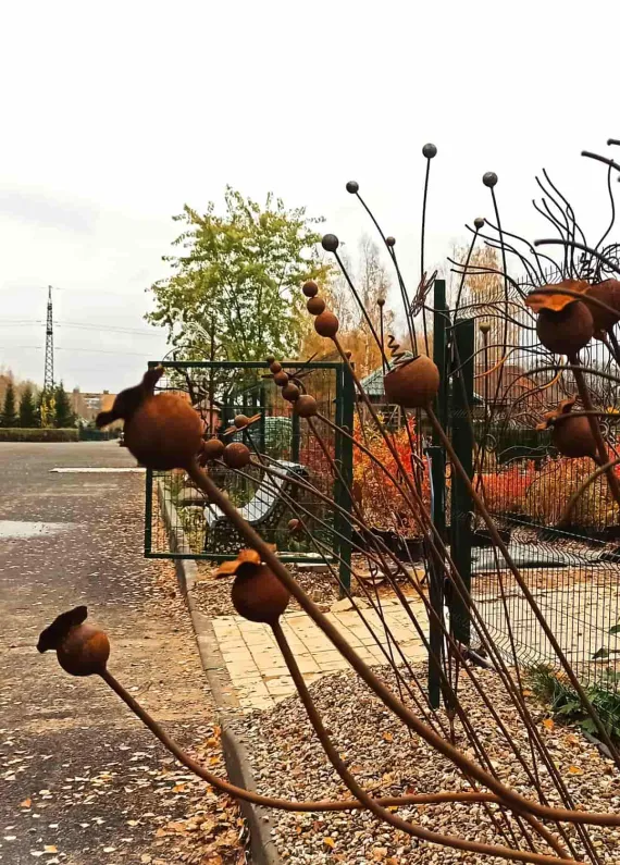 Стальной цветок Мак
