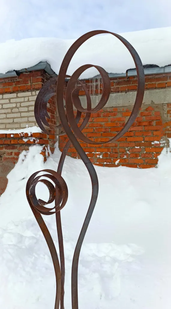 Садовое украшение Папоротник 3D